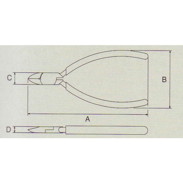 フジ矢 VICTOR 113ーBSー125 ダスト取付用ニッパー 113-BS-125 1