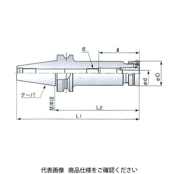 ユキワ精工（YUKIWA） ユキワ精工 スーパーG1チャック BT50-SGC25-195