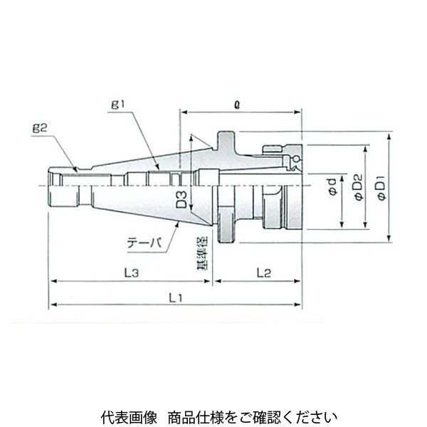 ユキワ精工（YUKIWA） ユキワ精工 スーパーG1チャック NT40U-SGC12-45