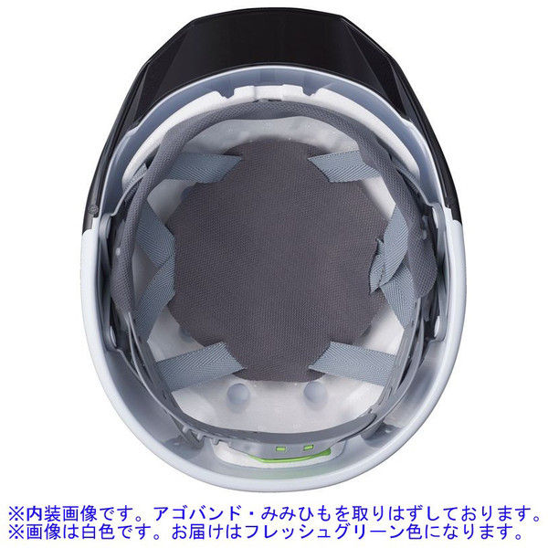 DICプラスチック ABS製ヘルメット AA11EVO-CS 通気孔無/ライナー