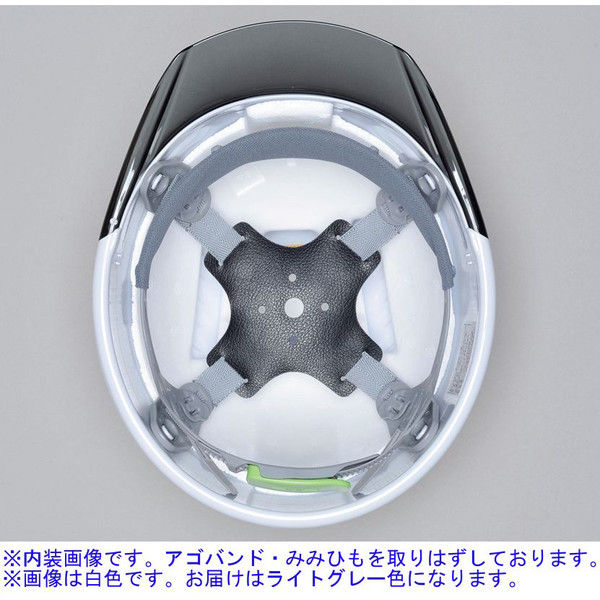 DICプラスチック ABS製ヘルメット SYA-C 通気孔無/ライナーSYAV/内装SF