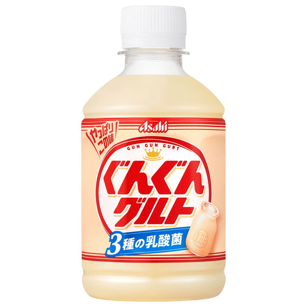 アサヒ飲料 「ぐんぐんグルト」3種の乳酸菌 280ml 1箱（24本入