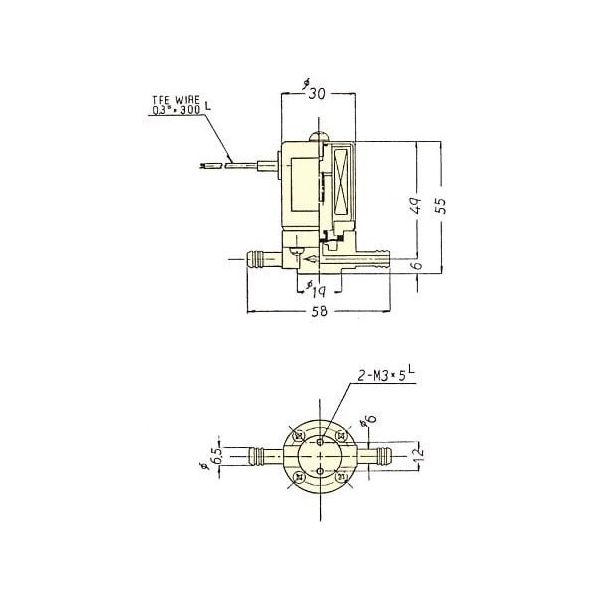 フロン工業 2方ニップル電磁弁 FSSー03TBFC DC24V F-2361-003 1個 61-4385-64(直送品) フロン工業 2方ニップル電磁弁 FSSー03TBFC DC24V F-2361-003 1個 61-4385-64(直送品)