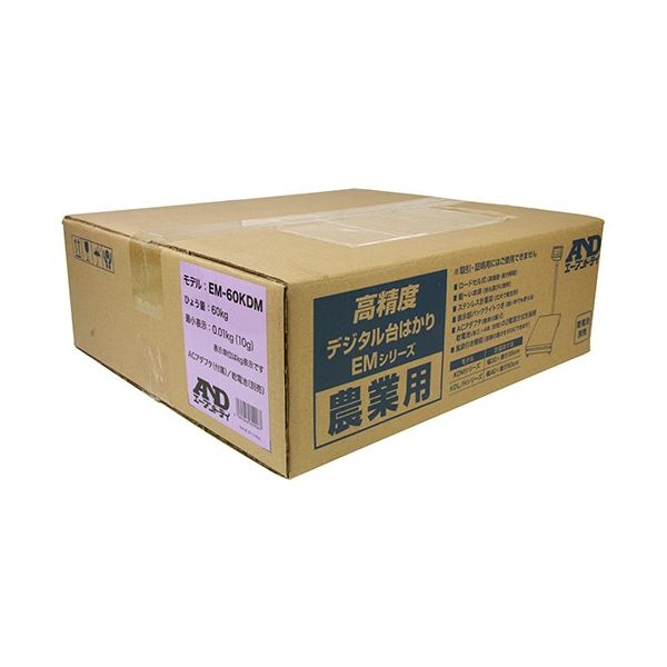 エー・アンド・デイ 農業用台はかり 60kg 計量皿:300×350mm エー・アンド・デイ 農業用台はかり 60kg 計量皿:300×350mm
