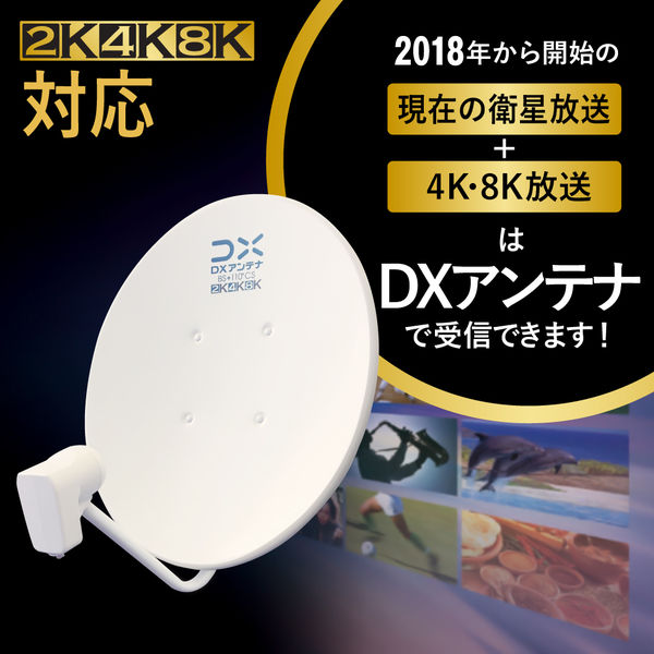 DXアンテナ 45形BS110度CSアンテナ/EC販売限定商品 BC45AS 1個（直送品） - アスクル