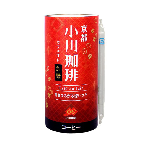 〜カフェオレ♡〜 京都 小川珈琲 カフェオレ 加糖 195g 1箱（15本入） - アスクル
