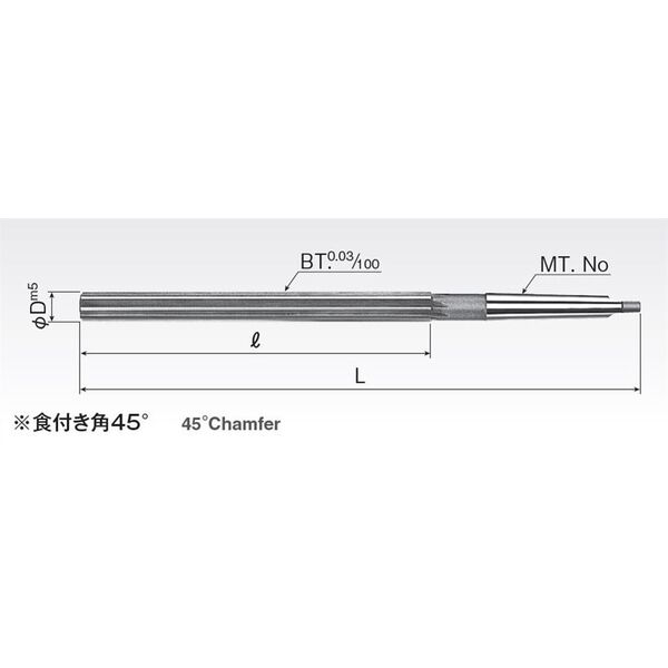 岡崎精工 ロング刃マシンリーマ LMR 10.5X200X290XMT1 1本（直送品