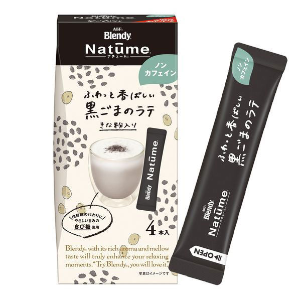 味の素AGF ブレンディ ナチューム 黒ごまのラテ 1セット（12本：4本入×3箱）