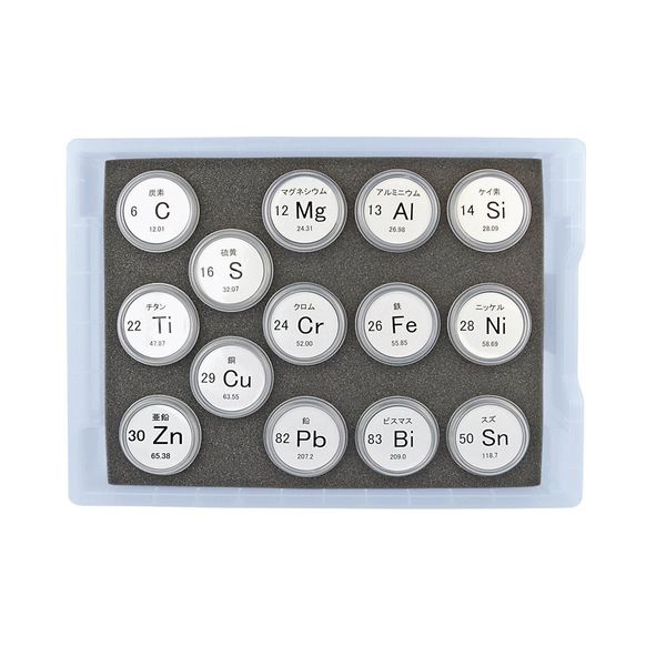 ナリカ 1モル標本セット F35-1803 1セット（直送品） ナリカ mol