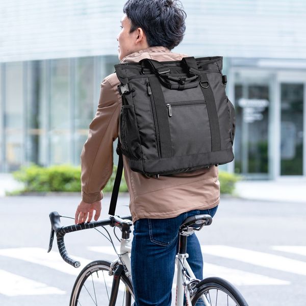 サンワサプライ 3WAYビジネストートバッグ BAG-BT3BK 1個 - アスクル