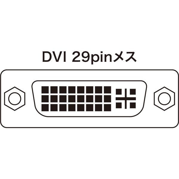 サンワサプライ ディスプレイ切替器（DVI24pin用）・2回路 SW-EDV2N2 1 