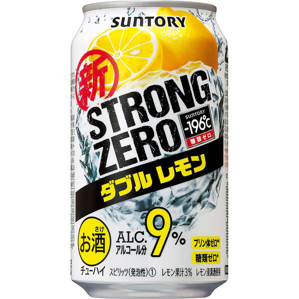 サントリー -196℃ ストロングゼロ ＜ダブルレモン＞ 350ml×1箱（24缶入