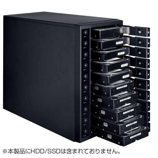 裸族のスカイタワー HDDケース 内蔵HDD10台搭載可/最大180TB