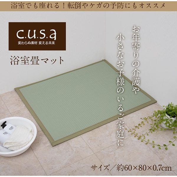 イケヒコ 浴室畳マット 600×800mm 1360170010103 1枚（直送品） - アスクル