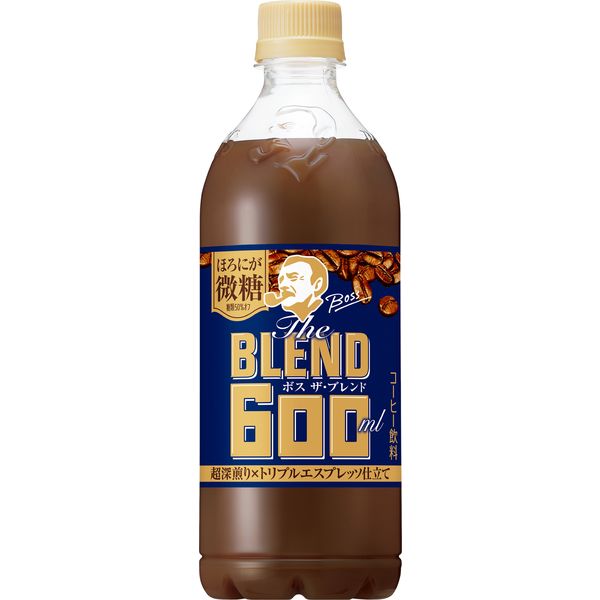 サントリー BOSS（ボス）The BLEND ほろにが微糖 600ml 1セット（48本