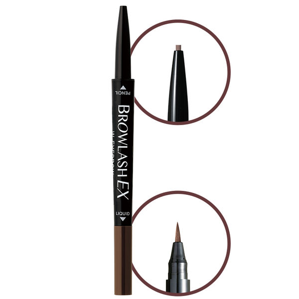 ブロウラッシュEX Wアイブロウ ペンシル&リキッド ナチュラル