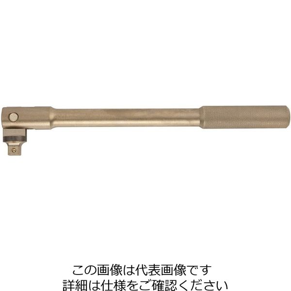 エスコ 3/4”sq スピンナーハンドル(ノンスパーキング) EA642LH-6 1丁