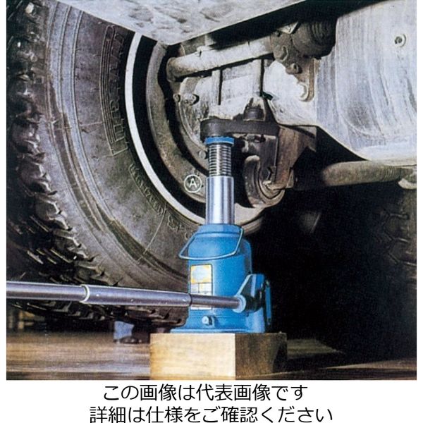 エスコ 10 ton/120ー 230mm 油圧ジャッキ(低床型) EA993B-10 1台（直送