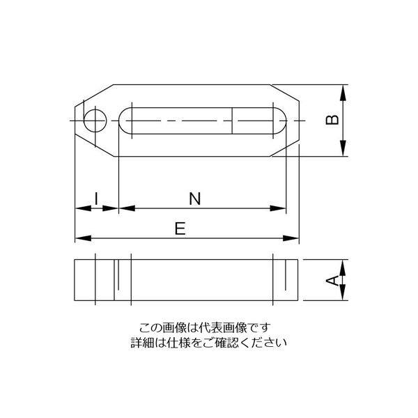 エスコ M16/142mm ねじ穴付クランプ EA637CK-16 1個（直送品） - アスクル