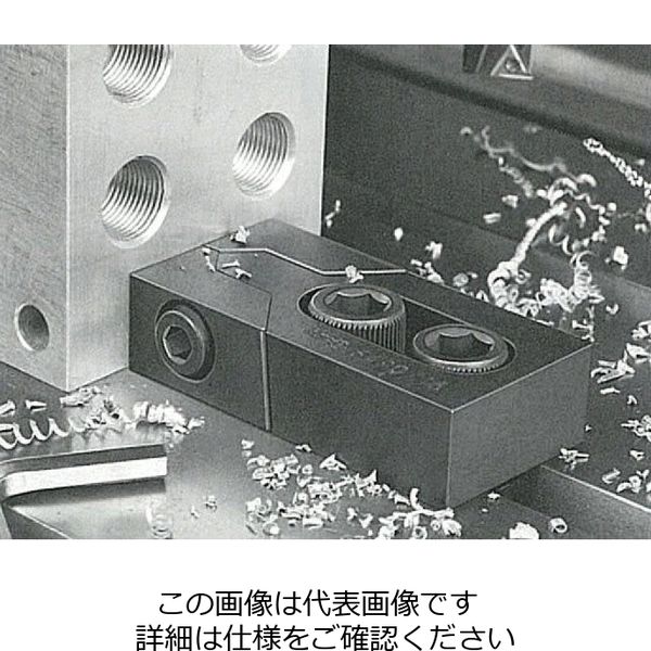 エスコ 呼20/50x100mm プルダウンクランプ(2個) EA637HA-20 1セット(2