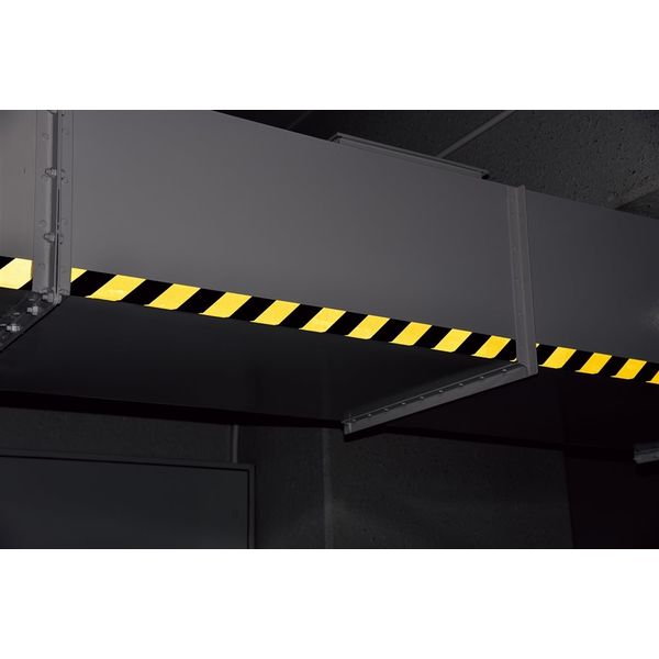 日本緑十字社 反射トラテープ 黄/黒 TR3ーB 256302 1セット(5巻)（直送