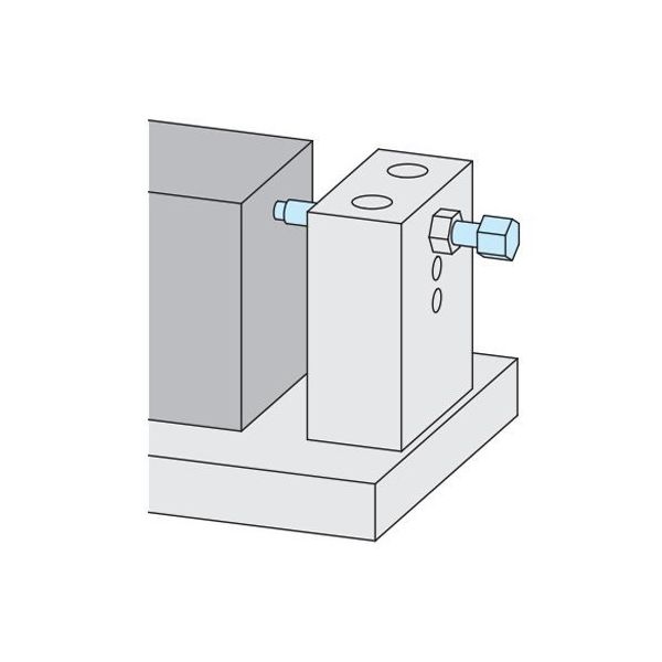 エスコ M10x 52mm [焼入]クランプボルト EA948E-27 1セット(4個)（直送品）