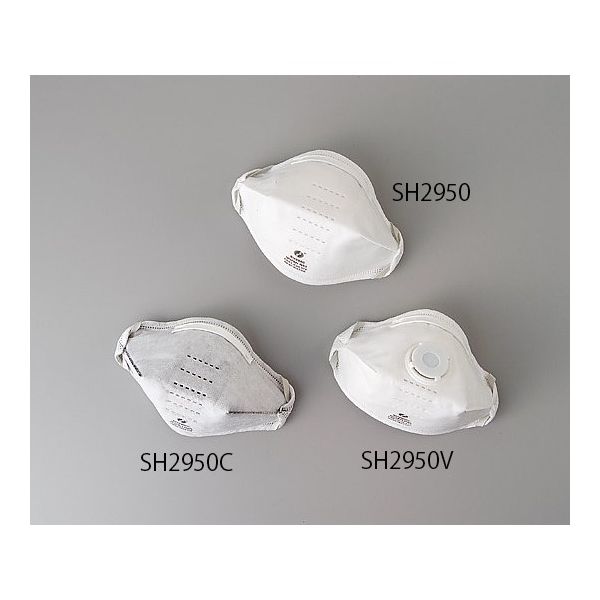 アズワン N95マスク(立体構造) スタンダード 20枚 SH2950 1箱(20枚) 0-8084-01（直送品）