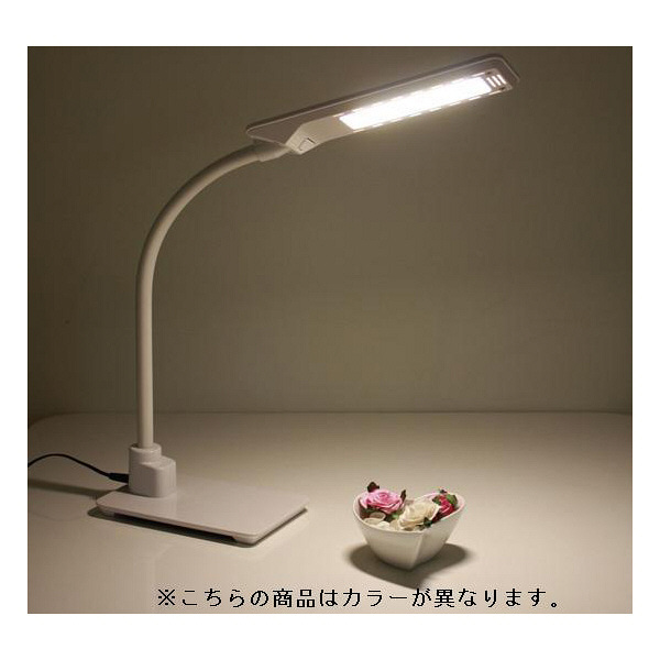 【軒先渡し】コイズミ　LEDスタンドライトオーク木目柄　（直送品）