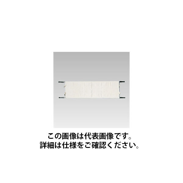 ユニット 担架(棒タンカ) スチール製 綿帆布 376-72 1台（直送品） - アスクル