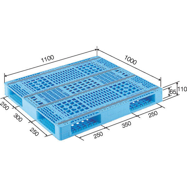 サンコー パレット R4-1011-2 81100301BL510 （直送品） - アスクル