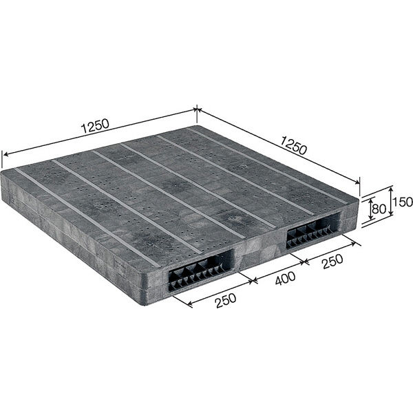 サンコー パレット R2-125125F 81560101GL803 （直送品） - アスクル