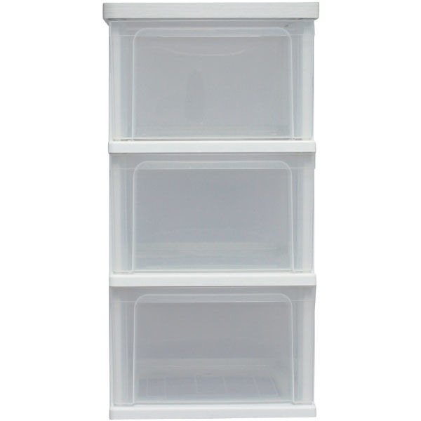 アイリスオーヤマ チェスト 3段 完成品 カラーボックス 引き出し収納