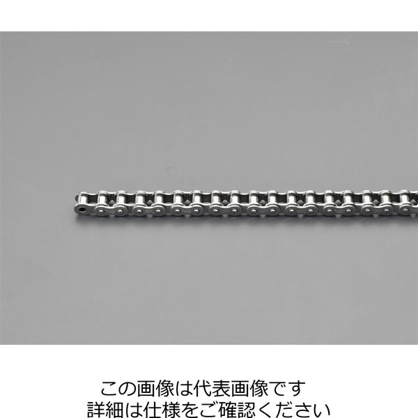 エスコ #35 3/8”( 9.53mm)x3m ローラーチェーン(ステンレス) EA967EG 