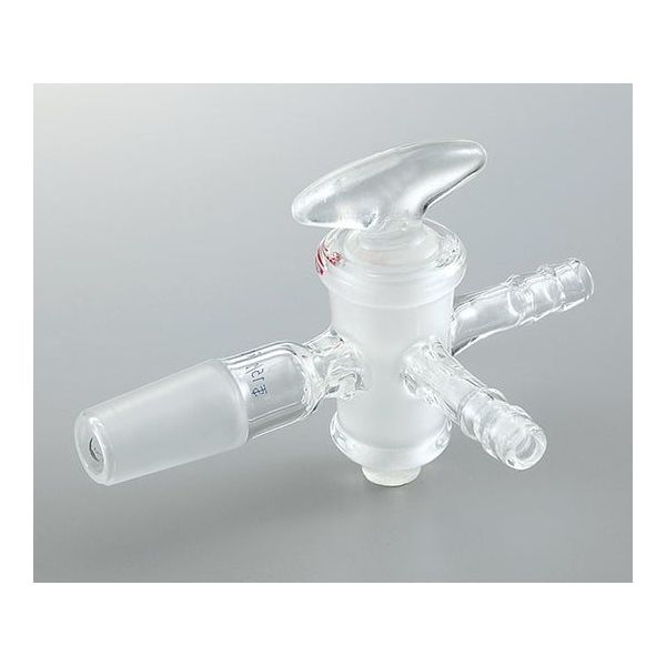 アズワン ジョイント付三方コック ガラスコック TS15/25 2-9604-01 1個