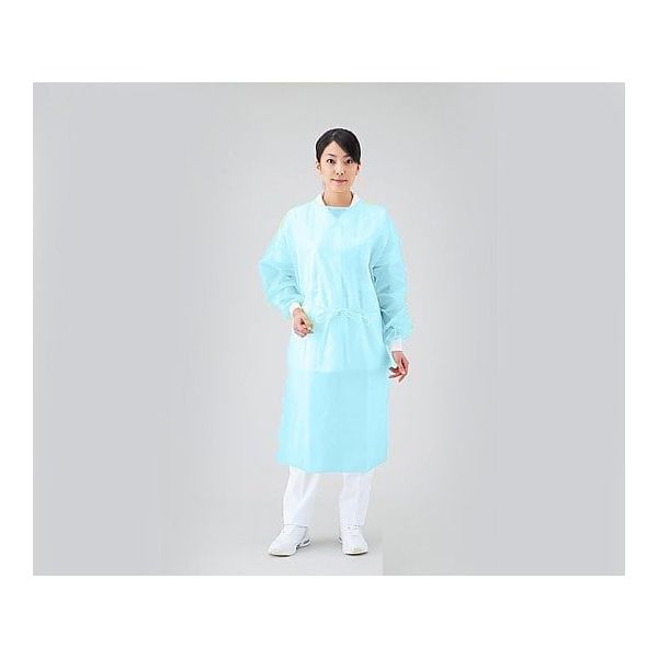 アズワン プロシェア・アイソレーションガウン(クールタイプ)ブルー 50