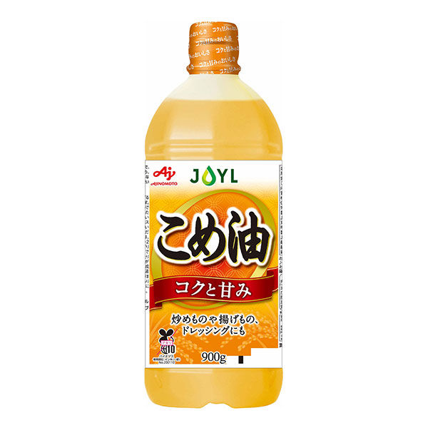 J-オイルミルズ こめ油 大容量・900g ペット 1セット（3本