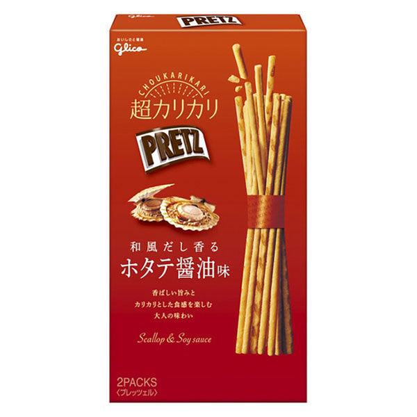 超カリカリプリッツ＜和風だし香る ホタテ醤油味＞ 10個 江崎