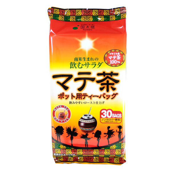 国太楼 ポット用マテ茶ティーバッグ 2個（1個30袋入×2） 1セット