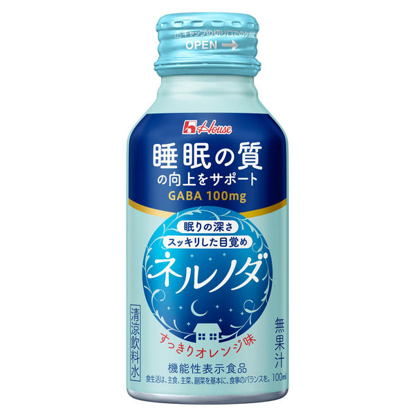 ハウスウェルネスフーズ ネルノダ 100ml ボトル缶 2パック（12本） - アスクル