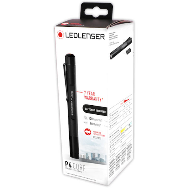 LED LENSER レッドレンザー P4 Core 502598 1個 - アスクル