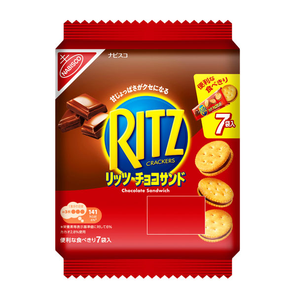 リッツ ファミリーパック チョコサンド 2個 モンデリーズ・ジャパン ...