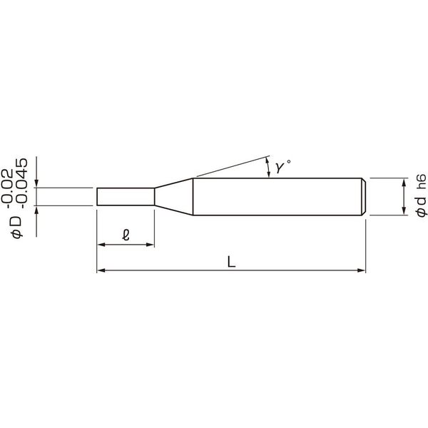 日進工具 高硬度用6枚刃スクエアエンドミル MHDH645 D10X30 1個（直送