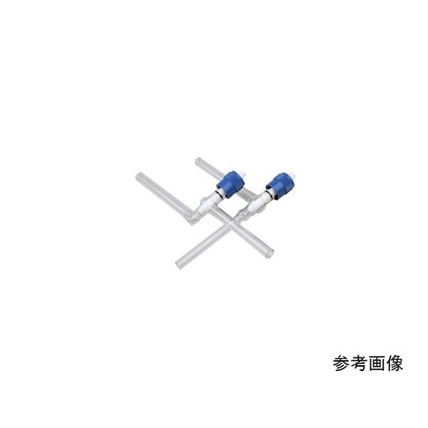 旭製作所 高真空グリースレスバルブ Y型(ストレートタイプ) 2224 旭製作所 高真空グリースレスバルブ Y型(ストレートタイプ) 2224