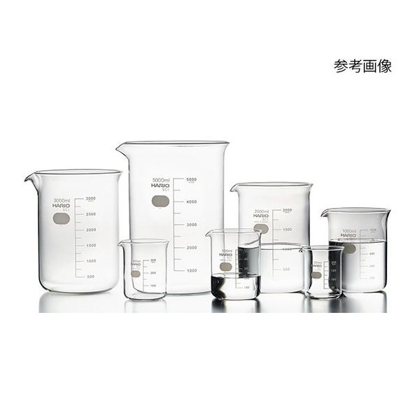 HARIO ビーカー 200mL 36個入 B-200 SCI 1箱(36個) 6-214-34（直送品） - アスクル