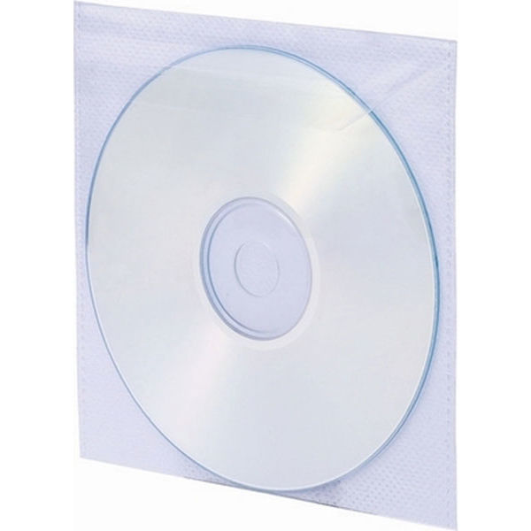 ジョインテックス CD/DVDソフトケース 両面100枚 A407J 1セット(1パック×10)