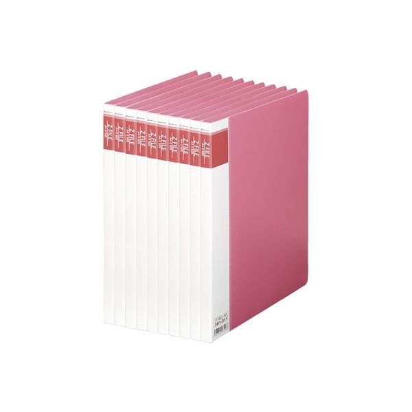 ジョインテックス 再生Z式ファイルA4S 赤 10冊 D182J-10RD 1