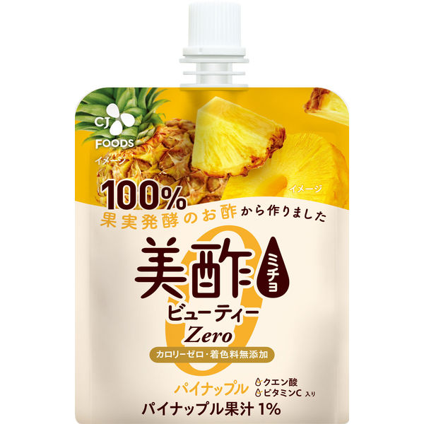 美酢 ビューティーZERO パイナップル 150ｇ 6個 CJ FOODS JAPAN - アスクル