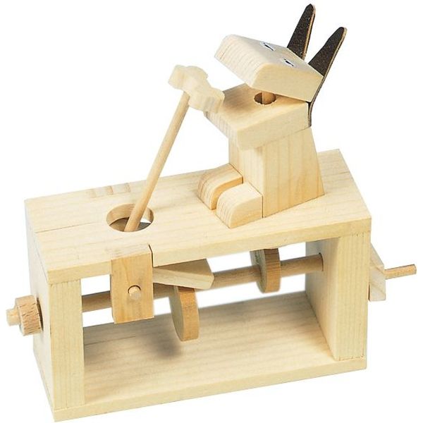 加賀谷木材 木工工作キット からくりシリーズ おあずけ 201293 1個