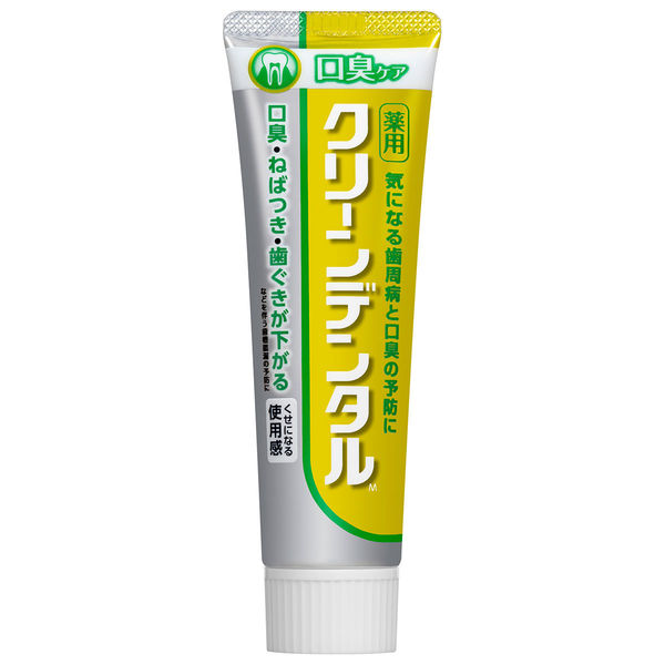 クリーンデンタルM 口臭ケア 100g ２本　第一三共ヘルスケア 歯磨き粉