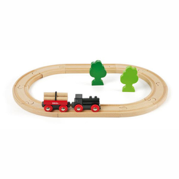 BRIO（ブリオ） 小さな森の基本レールセット おもちゃ 33042 1セット